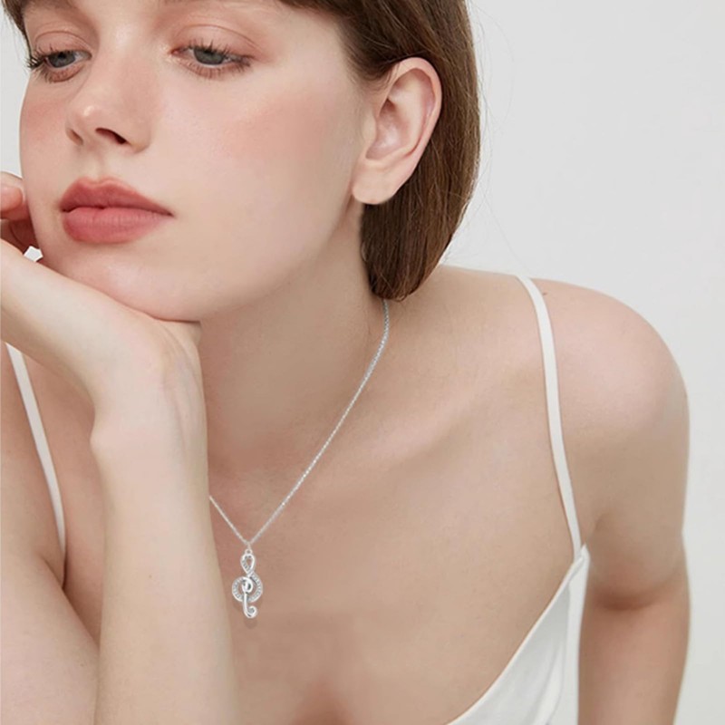 WCRAZYE Music Note Jewelry Sets for Women Minimalist Musical Symbols
