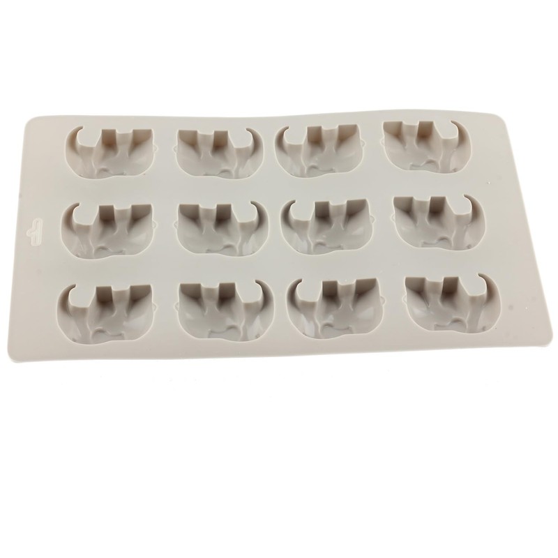 EPYHREHM 12 Cavity Elephant Silicone Chocolate Molds For Chocolate Candy