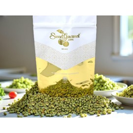 SweetGourmet Lightly Salted Dry Roasted Imported Edamame Green Soybeans, 2.5 Pound Bag
