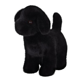 Apricot Lamb Charming Labrador Black Dog Puppy, Plush Toy for Girls, Boys & Babies, Fluffy Stuffed Toy for Playing, Cosy Cuddly Toy, Plush Hippo