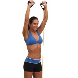 Body-Solid Tools BSTRT1 Yellow Very Light Resistance Tube