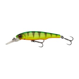 Savage Gear Gravity Twitch MR - Dart and Kick Action Bait for Freshwater Predatory Fish, Magnetic Long Throw, Horizontal Balance for Bass, Pike, Trout, Perch & More Firetiger 9.5 cm