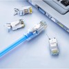 Gaobige 30-Pack Cat7 Cat6A RJ45 Pass Through Connectors Shielded (Cat7