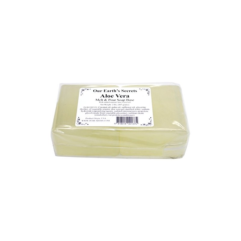 Our Earth's Secrets - 2 Lbs Melt and Pour Soap