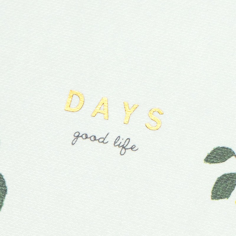 Greeting Life YZD-403 Illustration Changes Every Page, Diary, Plants, Green
