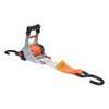 Mytee Products 2Pcs Orange 2" x10' Auto Retract Ratchet Straps