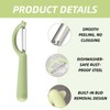 P Peeler Universal for Vegetables & Potatoes - Effortless Peeling,