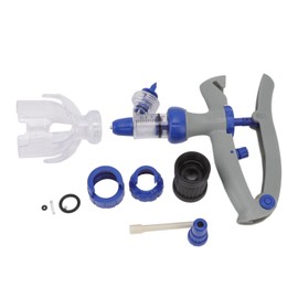 Livestock Continuous Syringe Adjustable Safe Stable Detachable Animal Continuous Injector for Chicken Sheep Geese Ducks 10ml