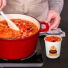 Jingmore 100 Pcs 16 oz Chili Cook off Party Cup