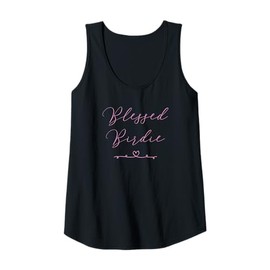 Womens Blessed Birdie Tank Top