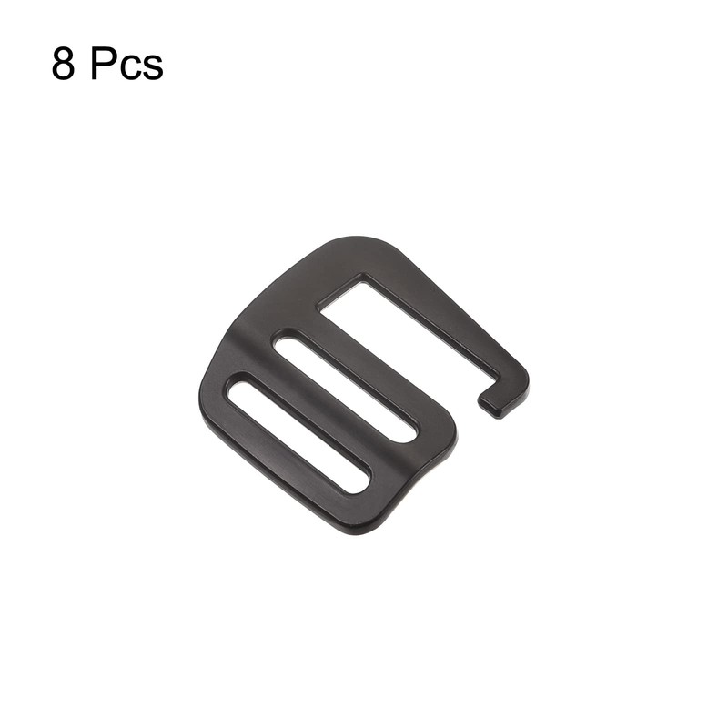sourcing map Pack of 8 Metal Webbing Strap 0.98 Inches
