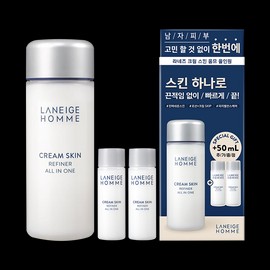 Laneige [라네즈]크림 스킨 옴므 올인원 단품기획세트 [Laneige] Cream Skin Homme All-in-One Single Package Set