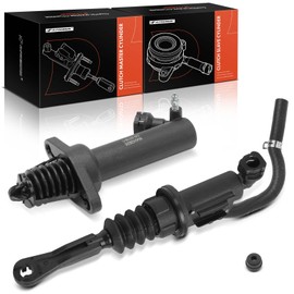 A-Premium Clutch Master Cylinder and Clutch Slave Cylinder Compatible with Jeep JK Series Wrangler 2007-2012, Replace# 52060132AC, 52060133AC, 2-PC Set