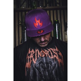 Capiche [99+ Variations] Snapback Cap Men's Cap - Baseball - Hat - Art - Unisex - Visor - Men - One Size - Tattoo - Men - Women, Forest Meeting