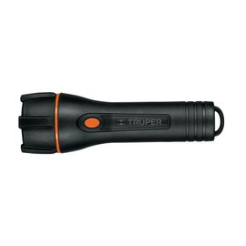 Truper LIPLA-180, Linterna plástica de pilas cubiertas de TPR 1 LED 180 lúmenes                                                                       