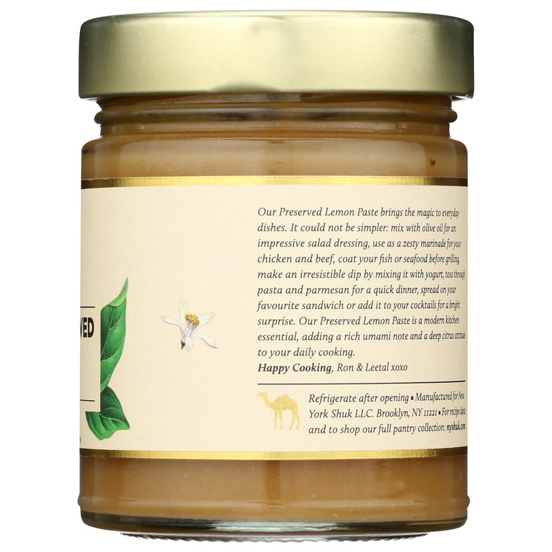 NEW YORK SHUK Preserved Lemon Paste, 10 OZ