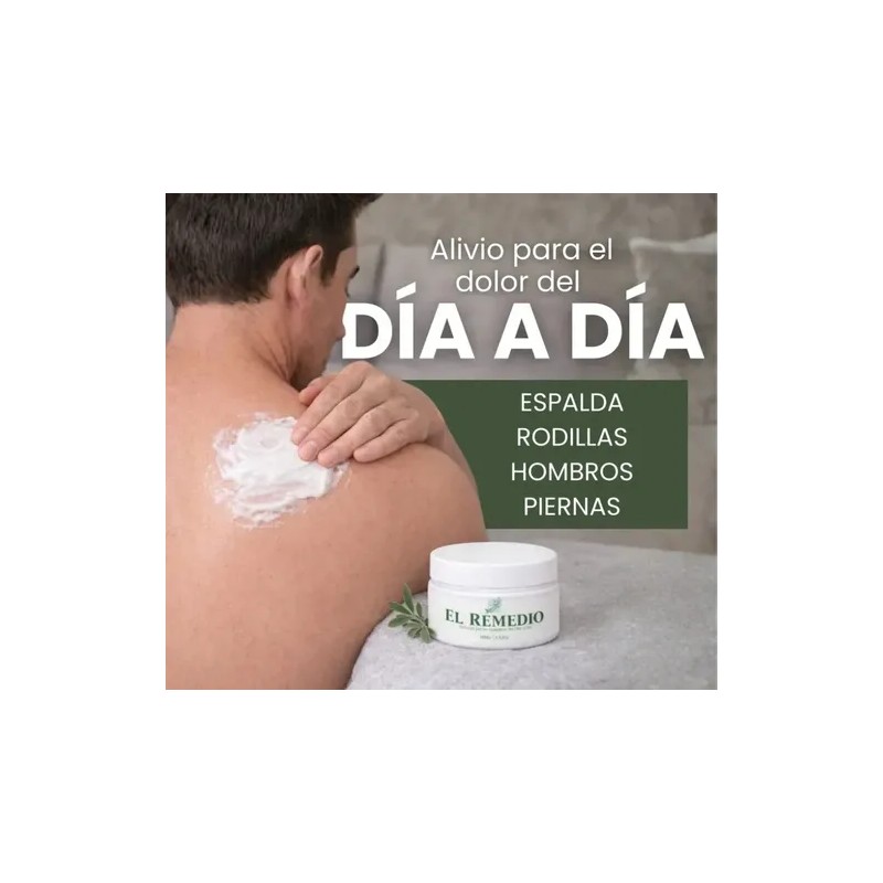 El Remedio Pomada Para Molestias Con 2 Piezas De 100gr