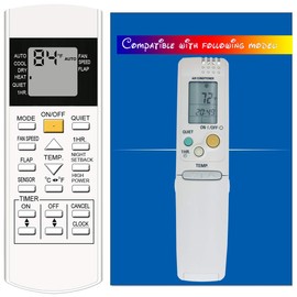 Replacement Air Conditioner Remote Control CV6233198927 CV6233187136 CV6233187143 CV6233187044 CV6704000024 CV6233187020 CV6233187051 CV6704000023 CV6233187037 Work for CS-KE30NKU