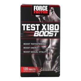 Force Factor Test X180 Boost 120 Tab Mf Sabor Sin Sabor