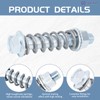 4PCS Premium Exhaust Manifold Fastener Kit – M10x1.5mm High-Temp Flange