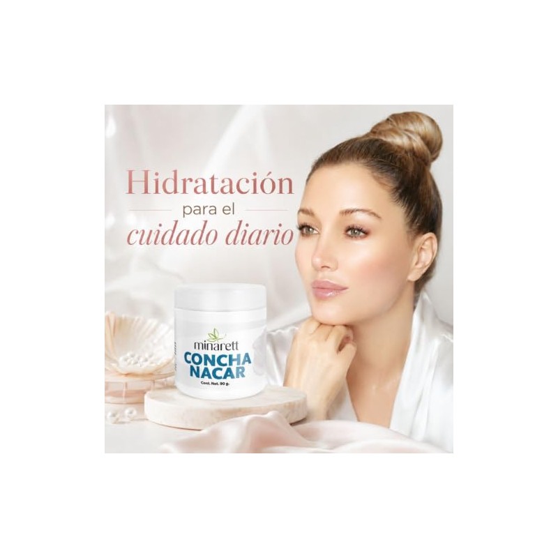 by Minarett Concha Nácar 115 gr Aclarante Regeneradora y Reduce
