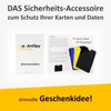 AntiSpyShop RFID Protective Sleeves, TÜV-Approved, NFC Blocker Credit Card, EC