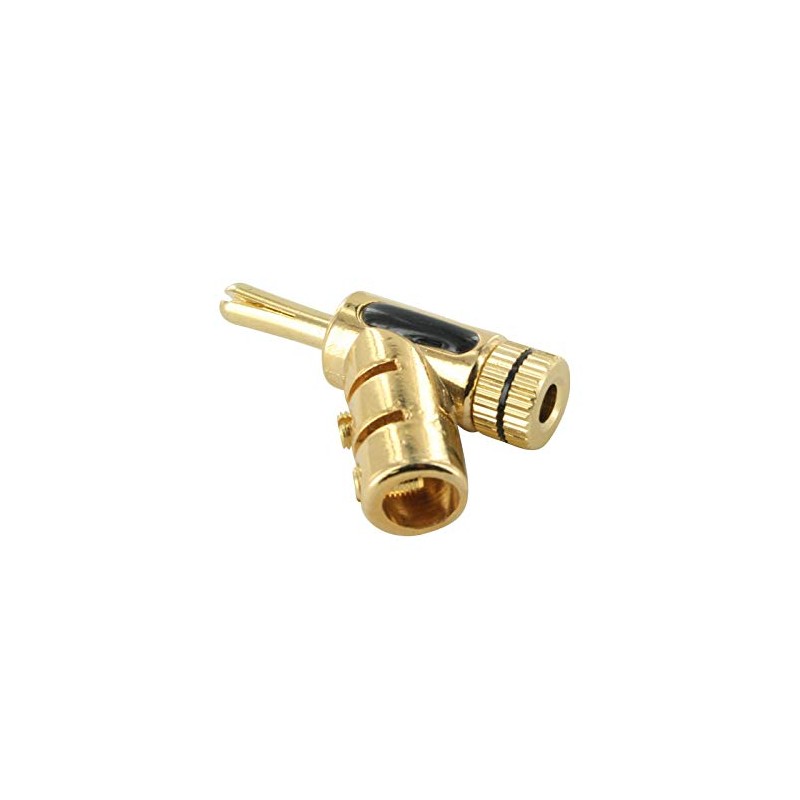 Gold Plated Locking Lockable Banana Plugs Up to 9 AWG