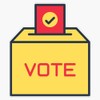 LAD Studio Vote, USA Election Sticker Bumper Sticker Vinyl Decal