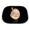 Mr. & Mrs. Panda Car Sun Shade Owl Feather Decoration