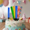 Vela Para Pastel Barata Surtida De 12.5cm Ya Con Tapón