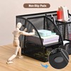 MumdoYAL Desk Organiser, Mesh Metal Office Organiser with Drawer and