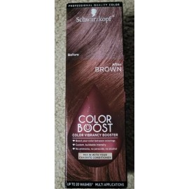 Schwarzkopf Color Boost Vibrancy Booster, Brown