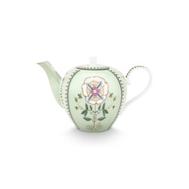 PIP STUDIO Lily&Lotus Tiles Light Green Teapot 1.6 L