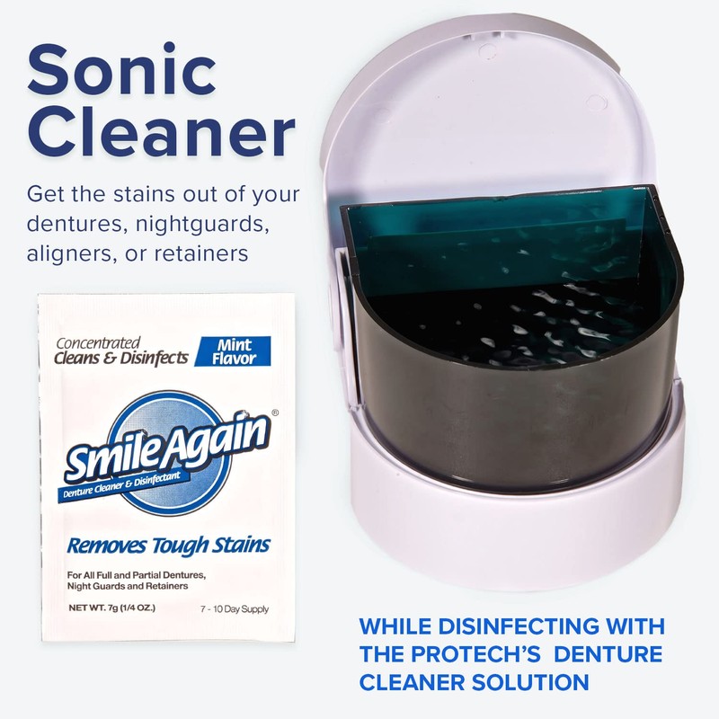 Smile Again Care Kit, Denture, Retainer & Aligner Care and