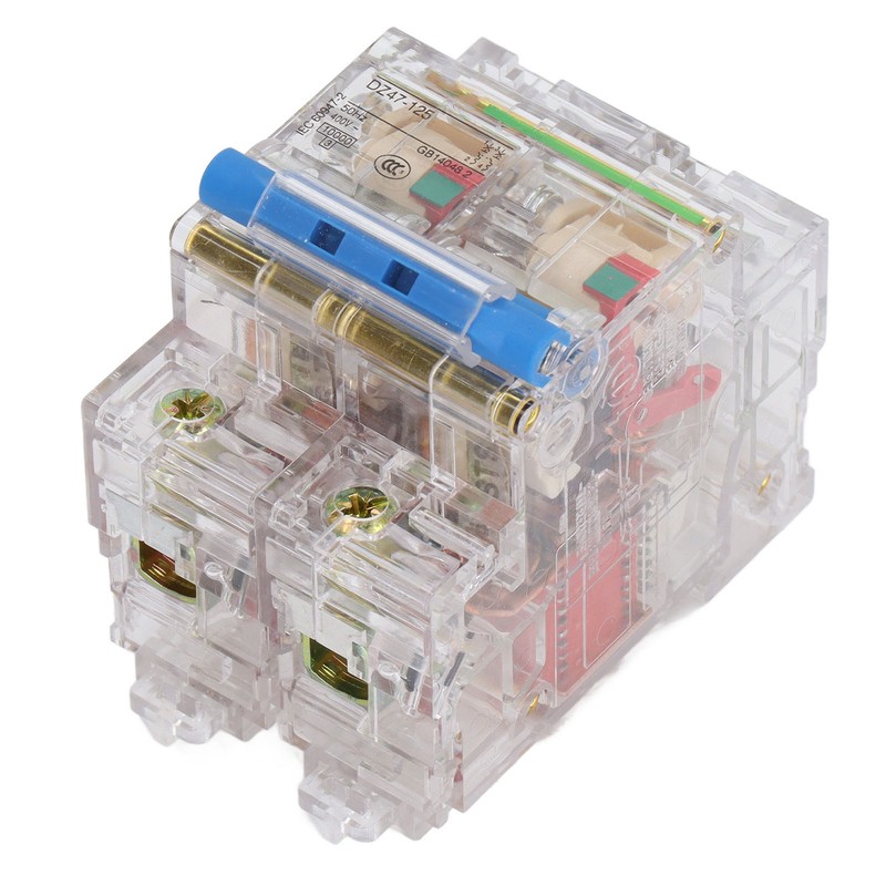 Transparent Circuit Breaker 2P High Sensitivity Easy Observation Circuit Breaker