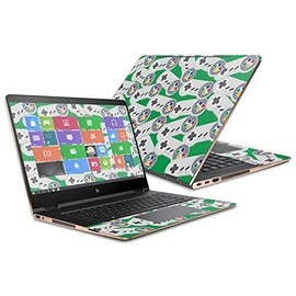 MightySkins Skin Compatible with HP Spectre x360 Convertible 15.6" (2017) - Retro Controllers 1 | Protective, Durable, and Unique Vinyl Cover | Easy to Apply, Remove | Made in The USA