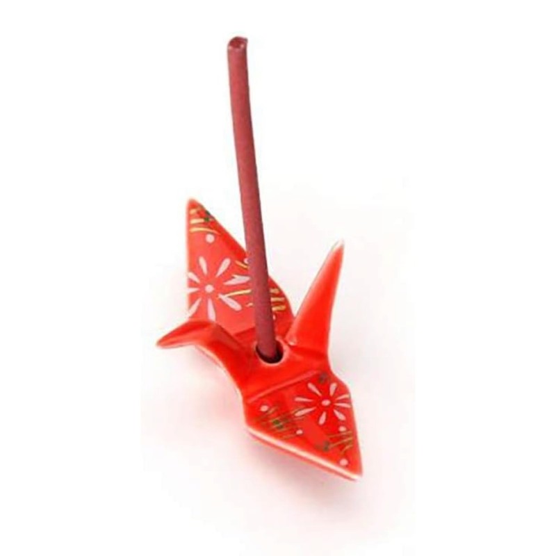 Origami Crane Incense Stick Holder, Made in Japan