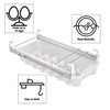 The Lakeside Collection Adjustable Fridge Drawer or Egg Tray