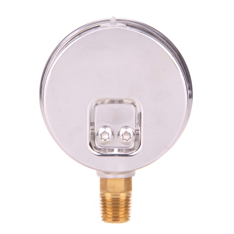 MEASUREMAN Pressure Gauge 1/4 NPT, 0-100psi/kPa Glycerin Filled Pressure Gauge