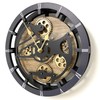 ImprovingLife The Gears Clock Desk Clock 10 inches with Real
