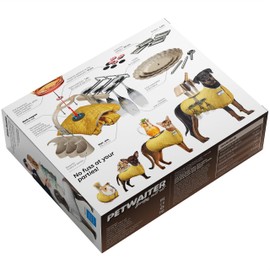 Gift Box with the Image of the Fake Absurd Funny Product, Joke Gift Box for Men, Size 11.42” x 9” x 3.54”, Perfect for Birthday (Pet Waiter)