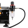 MEEDEN Airbrush Compressor, 1/5 HP Single Piston Compressor with Auto