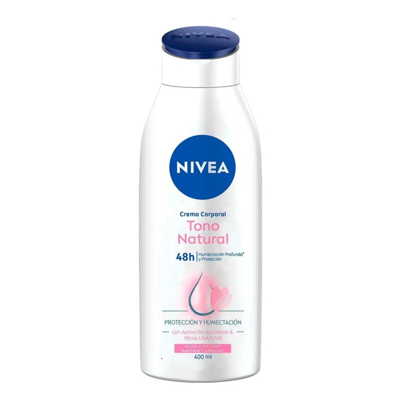 Nivea Crema Corporal Humectante Aclarado Natural 400