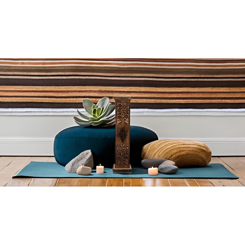 Wooden Incense Holder and Cone Burner Tower Large Organic Eco
