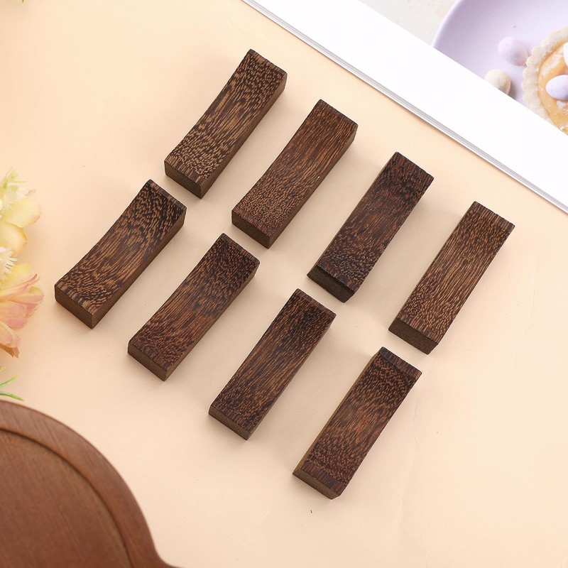 15 Pcs Wooden Chopstick Holders, Chopstick Rest Wooden Cutlery Stand