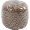 Create Crafts 50333 Flax Twine 2mm x 180m, Beige