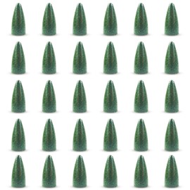 30Pcs Bullet Fishing Worm Slip Sinkers Weights - Texas Rig and Carolina Rig Weights for Bass Fishing Size 1/2oz 3/8oz 1/4oz 3/16oz 1/8oz 1/16oz (1/2oz)