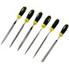 AERZETIX - C45964 - Lot of 6 Diamond Files Triangular/Flat/Round/Half-Round/Square
