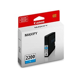 Genuine Canon PGI-2200 Pigment Ink Cartridge, Cyan