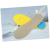 LALAFINA 2pcs Breathable Damping Insoles for Men and Women Flat